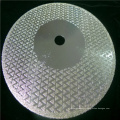 China manufacturer diamond marble and granite saw blade cutting for tile continuous